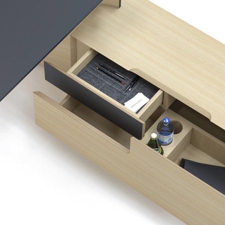 Caisson avec rangement pour bureau de direction design Move&Lead.