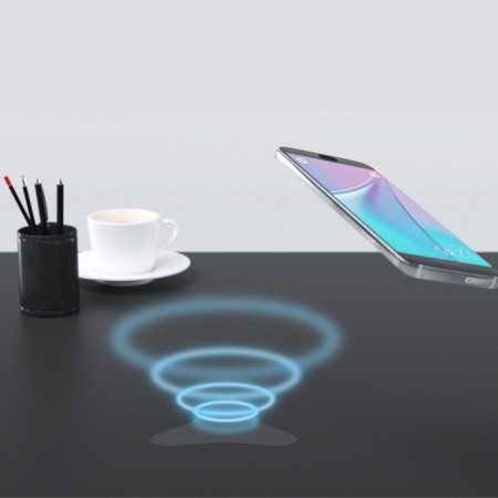 Chargement sans fils de portable Qi intégré dans le bureau exécutif Move&Lead.