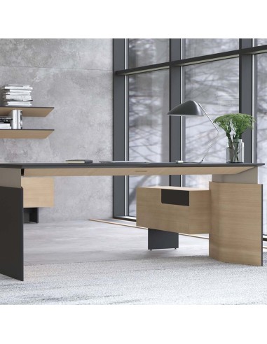 Bureau de direction Move&Lead avec option caisson dans un bureau de management à Zurich.