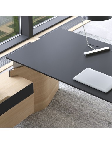 Bureau de direction réglable avec caisson en option pour espaces de direction Move&Lead.