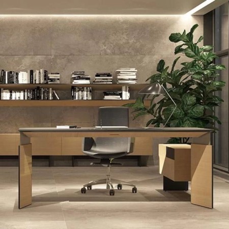 Bureau assis-debout avec hauteur réglable professionnel pour bureau exécutif exigeant Move&Lead. 2