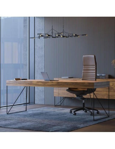 Mobilier de direction bureau avec rangement et tiroirs en bois AIR Executive