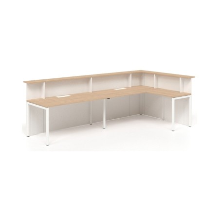 Bureau de comptoir pour espaces de réception avec bureau pour espace de coin NOVA.