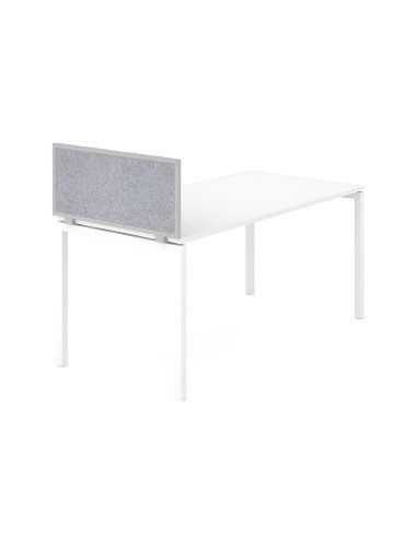 Panneau acoustique de côté pour bureau NOVA avec revêtement.