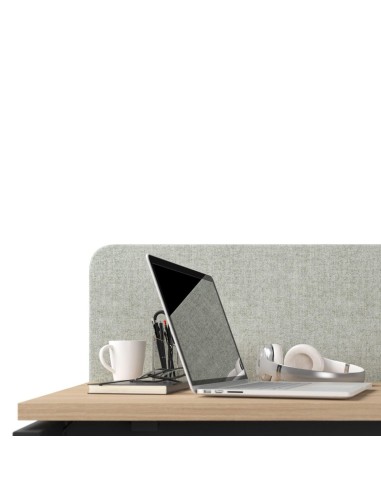 Écran acoustique frontal Nova Fabric pour poste de travail individuel.