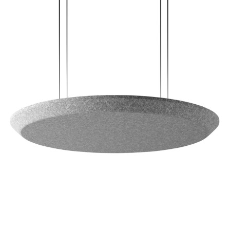 Panneau acoustique suspendu rond gris - Silent Block Sky