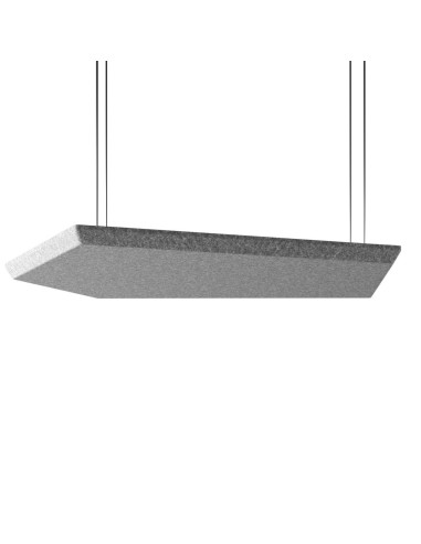 Panneau acoustique suspendu design au plafond - Silent Block Sky