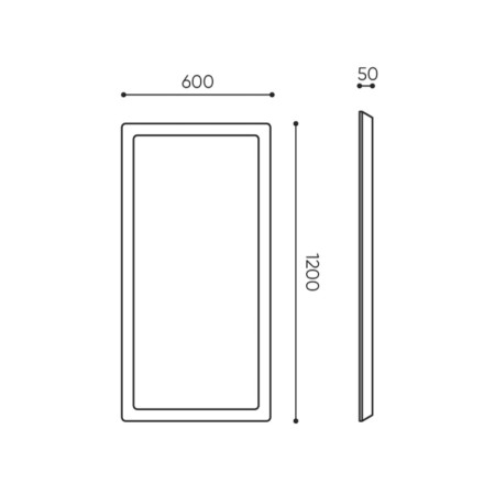 Dimensions panneau acoustique suspendu - Silent Block Sky