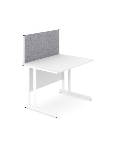 Petite cloison de bureau visuelle Optima ajustable.