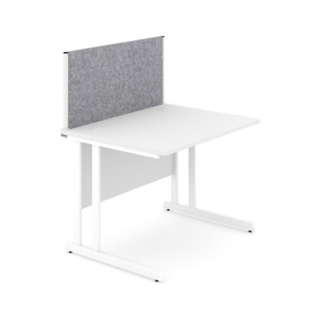 Petite cloison de bureau visuelle Optima ajustable.