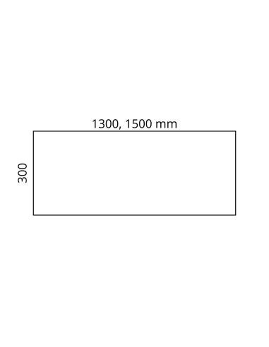 Dimensions Voile de fond pour bureau AIR.