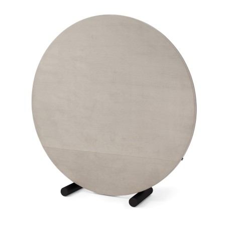 Panneau acoustique autoportant rond beige - Nubi