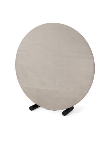 Panneau acoustique autoportant rond beige - Nubi