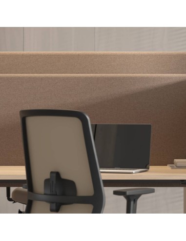 Séparateur frontal acoustique FONO pour bureau professionnel.
