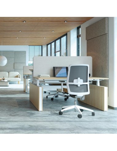 Panneau acoustique frontal pour bench réglable en hauteur FONO.