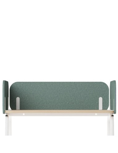 Panneau acoustique frontal ROUND PET avec forme arrondie.