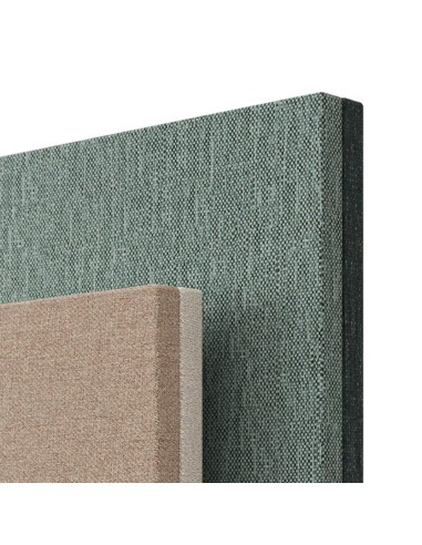 Cloison acoustique en tissu 1200 à 1800 x H740 mm design MODUS pour espaces de travail.