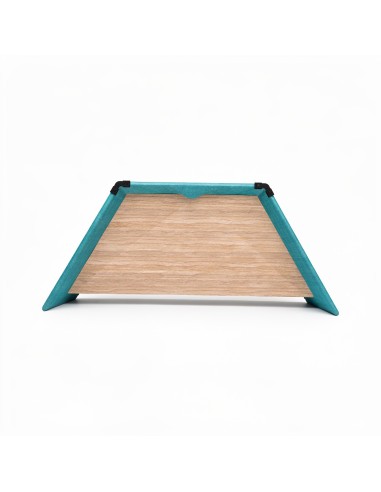 Bureau acoustique individuel en V vue de haut MY SPACE.