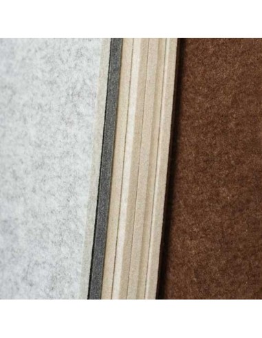 Panneaux de l'écran acoustique de bureau Acoustic Artwork mobile.