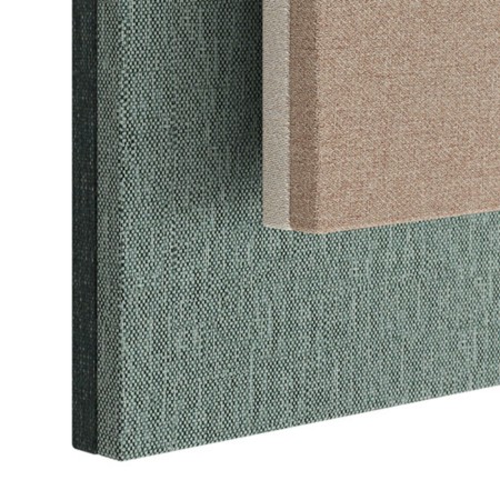 Tissus du panneau acoustique suspendu MODUS double face.