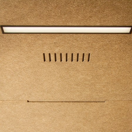 Système de ventilation et éclairage de la cabine acoustique 2 personnes SONUS M.