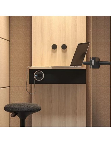 Poste de travail de la cabine acoustique individuelle pour travailler sans interruption SILENT ROOM.