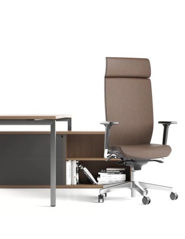 Fauteuil de direction confortable pour les bureaux professionnels design AURA.