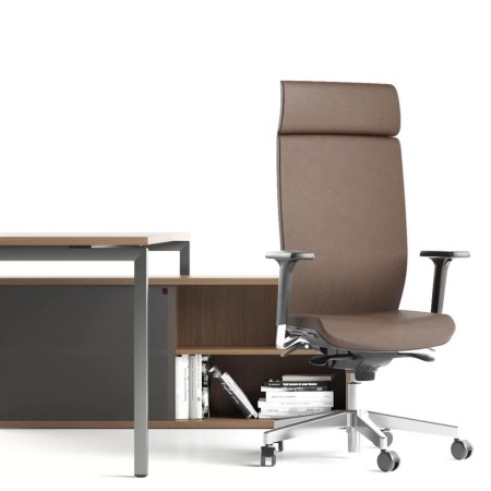 Fauteuil de direction confortable pour les bureaux professionnels design AURA.