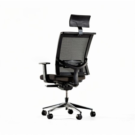 Vue de dos du fauteuil de direction ergonomique pour travailler confortablement EVA.II.