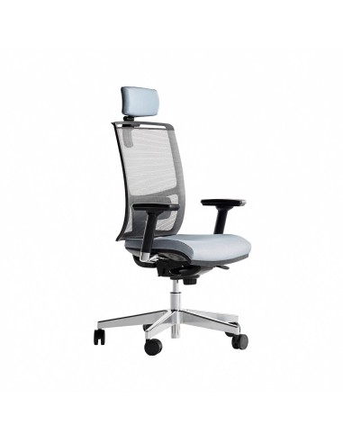 Fauteuil de direction avec têtière réglable pour bureaux DIVA.