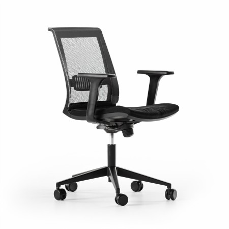 Chaise EVA avec soutien lombaire réglable et mécanisme inclinable pour entreprises suisses.