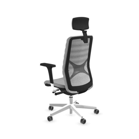 Siège ergonomique WIND avec têtière pour espace administratif contemporain.