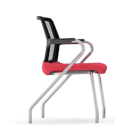 Chaise conférence et formation empilable WIND pour espaces collaboratifs.