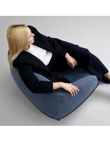Fauteuil lounge KOPA pour accueil professionnel 85 cm confortable.