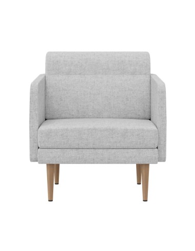 Fauteuil lounge modulable ARCIPELAGO pour accueil de face.