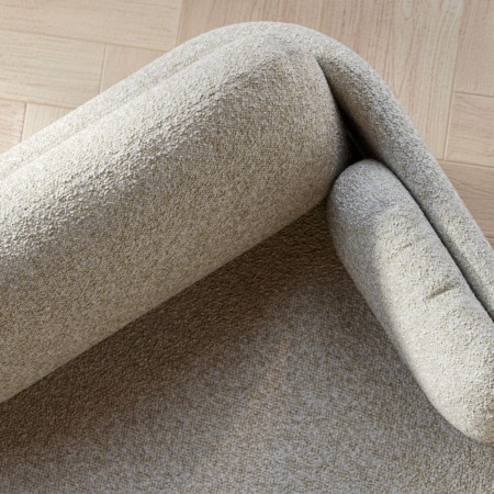 Fauteuil lounge MYAMI 85 × 85 cm vue de haut.