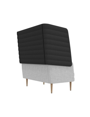 Canapé acoustique ARCIPELAGO 2 places 144 x 81,5 cm de dos.