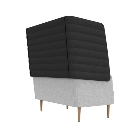 Canapé acoustique ARCIPELAGO 2 places 144 x 81,5 cm de dos.