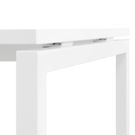 Détail de l'assemblage du plateau et du piètement - Nova U