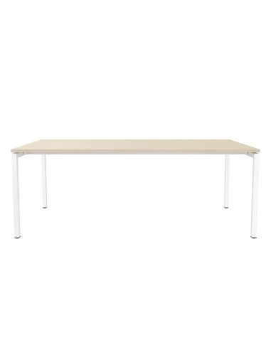 Vue de face de la table de réunion - Nova U