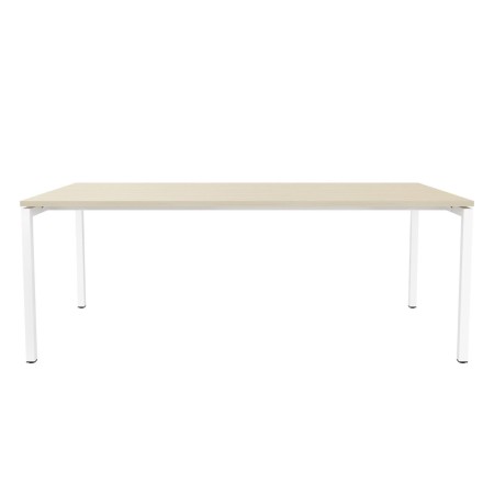 Vue de face de la table de réunion - Nova U