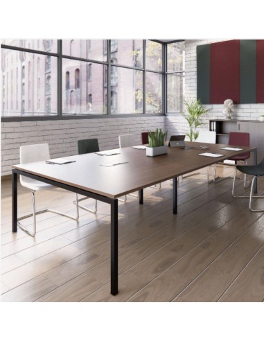 Table de réunion 10 places en espace bureau - Nova U