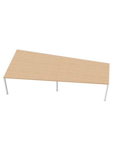 Vue de dessous de la table trapézoïdale - Nova U