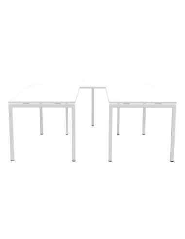Configuration modulaire de table de réunion en U - Nova U