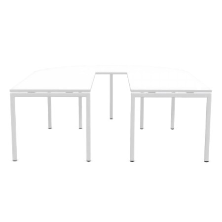 Configuration modulaire de table de réunion en U - Nova U