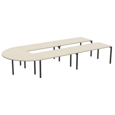 Table de réunion en U - Nova U