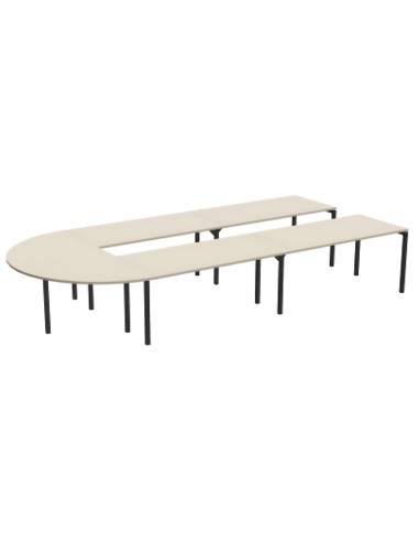 Table de réunion en U - Nova U