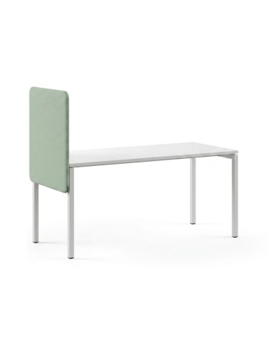 Cloison acoustique latérale gauche TOP 530 100 x 76 cm pour bureau professionnel de 80 cm.