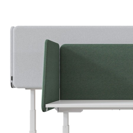 Écran acoustique latéral chanfreiné droit TOP 530 vue de face absorption classe C.