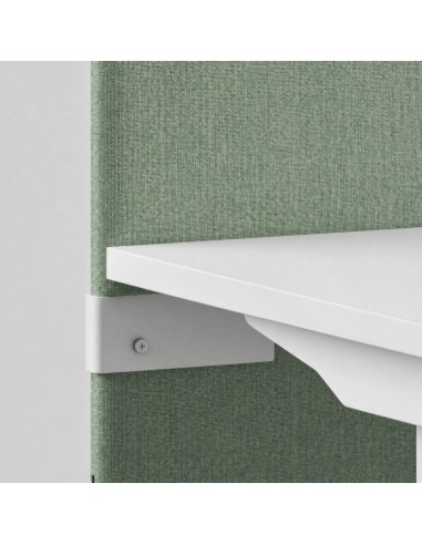 Fixation du panneau acoustique réglable en hauteur TOP 530 pour bureau.
